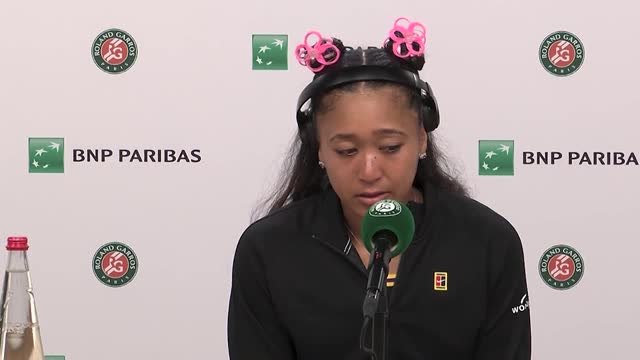 TENNIS: French Open: 'I hate disappointing people' - Osaka