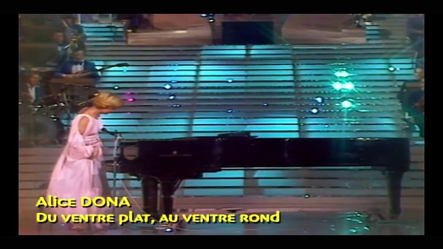 ALICE DONA — DU VENTRE PLAT, AU VENTRE ROND – (Serge Lama / Alice Dona) ～ Musique and Music (4 juin 1978) | LES JOLIES DEMOISELLES DE LA CHANSON FRANÇAISE DES ANNÉES 70 | VOLUME 1