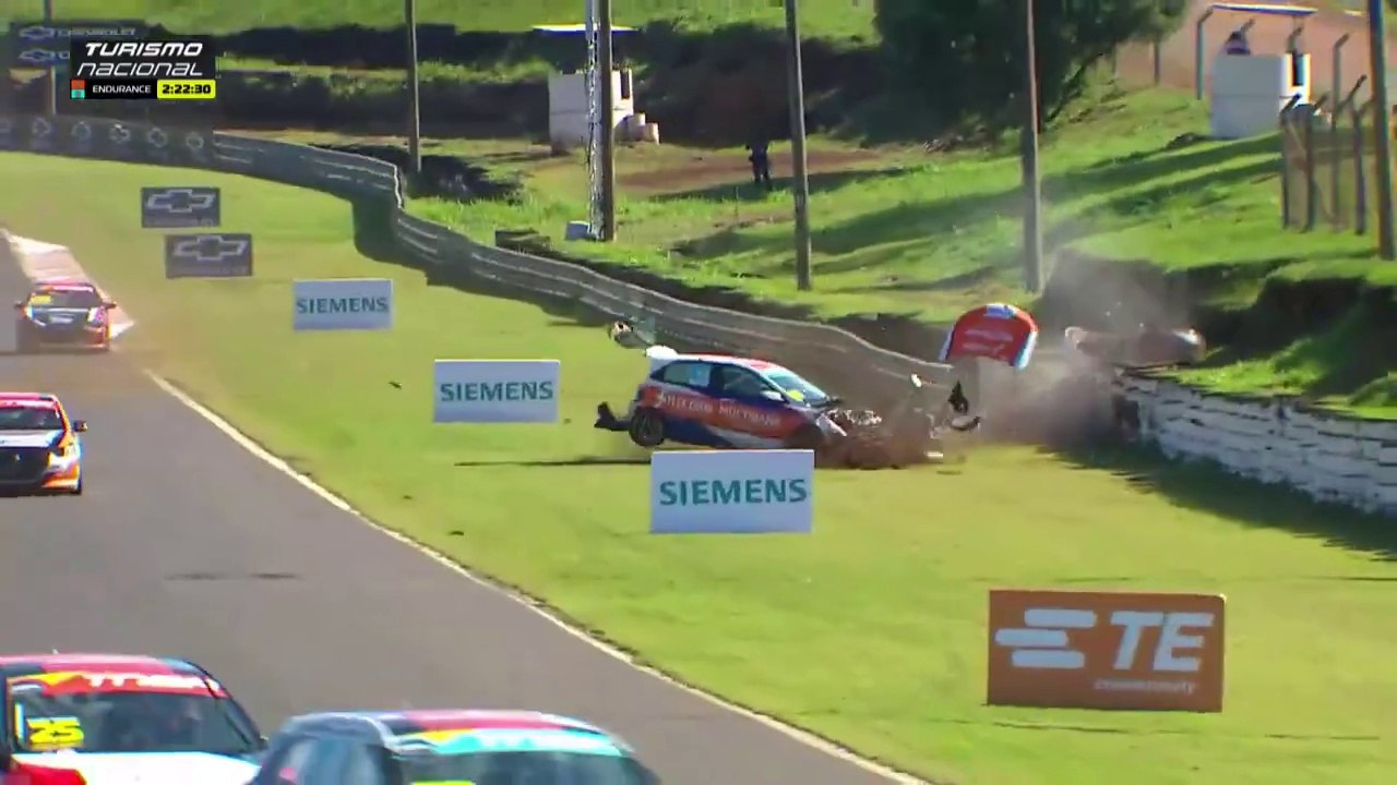 Turismo Nacional BR 2025 Cascavel Endurance Restart Valmir Jr Big Crash