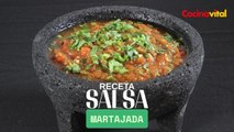 ¡Prepara esta salsa martajada! Ideal para una carnita asada | Recetas de Salsas | Cocina Vital