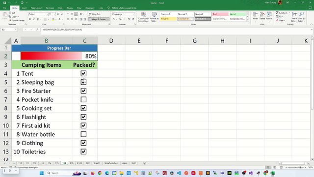 How to Create Progress Bars in Excel (Step-by-Step) - Excel Tips and Tricks