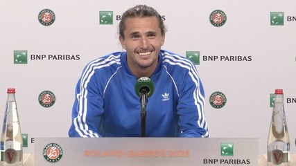 Roland-Garros 2025 - Alexander Zverev : "Vomir trois jours avant... ce n'est pas vraiment l'idéal"