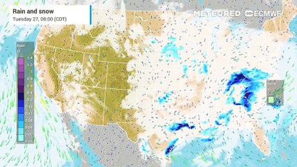 Heavy Rain and Storms Sweep the South and Mid-Atlantic