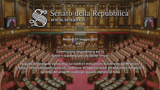 Roma Seguito dell'indagine conoscitiva sui livelli e i meccanismi di tutela dei diritti umani (27.05.25)