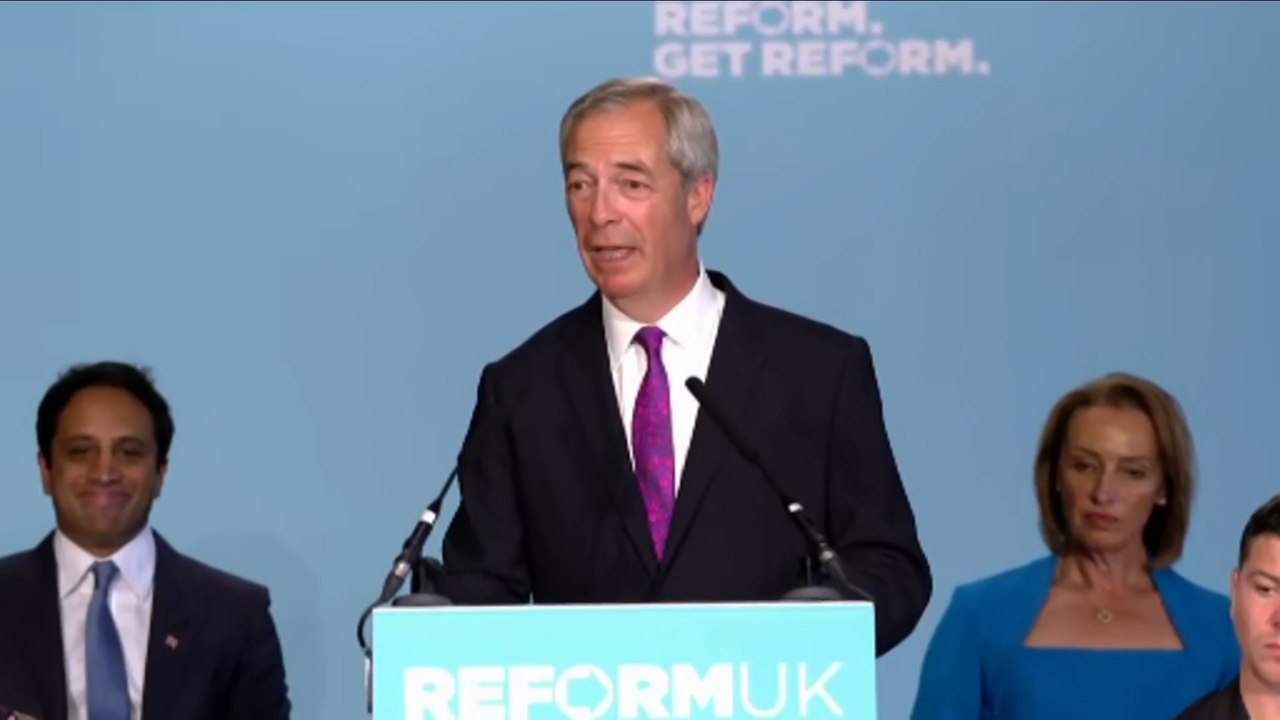WATCH: Nigel Farage blasts Conservatives as 'completely irrelevant'