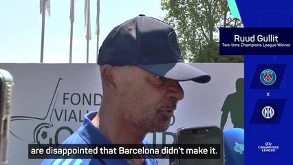 Experience could give Inter the edge in Champions League Final - Gullit