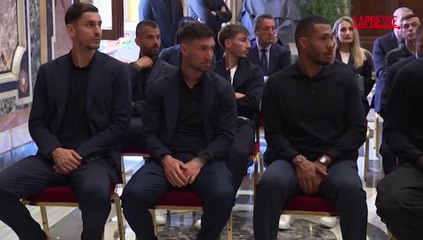 Il Napoli tricolore da Papa Leone XIV: "Vince la squadra"