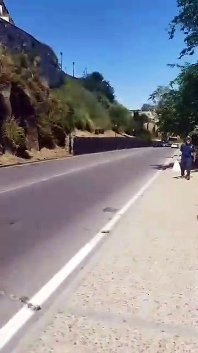 Susto en Toledo por el incendio de un coche en pleno trayecto