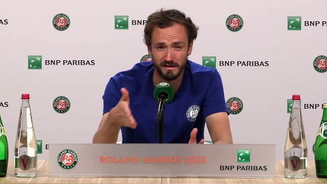 Roland-Garros 2025 - Daniil Medvedev : J'ai perdu trois fois ici au premier tour en cinq sets... à chaque fois après, j'ai le blues