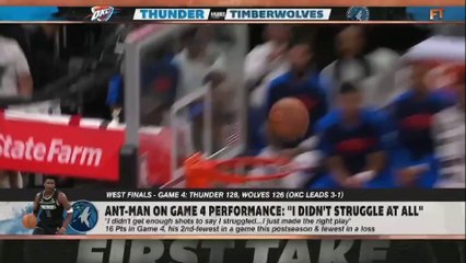 Stephen A Smith said Anthony Edwards’ reaction to his Game 4 performance was “inexcusable.”