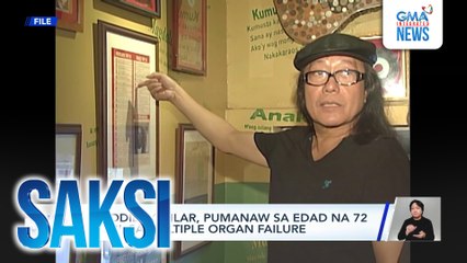 Freddie Aguilar, pumanaw sa edad na 72 dahil sa multiple organ failure | Saksi