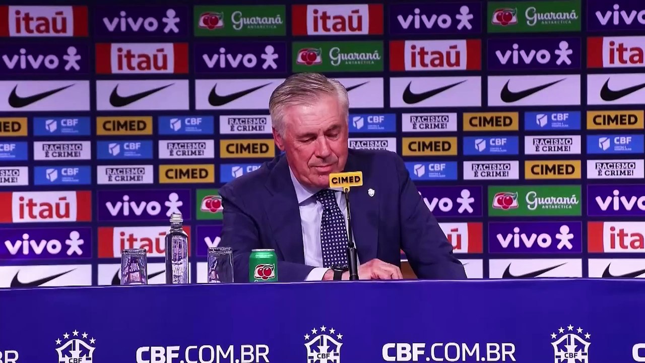 Carlo Ancelotti: "un orgullo comandar la mejor Selección del mundo".