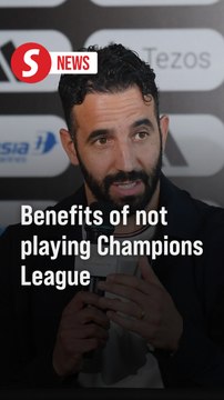 No Champions League football could be an advantage for Man United, says Amorim