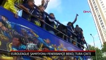 Fenerbahçe Beko Avrupa coşkusunu Bağdat Caddesi'ne taşıdı