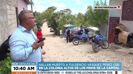 Dentro de su casa asesinan a exempleado del SANAA en colonia Los Pinos