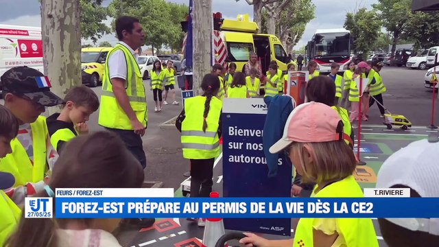 Le département de la Loire célèbre la journée nationale de la résistance / Journée de sensibilisation sur les risques du quotidien pour des élèves de CE2 / Découvrez le métier de graveur sur pierre / L'écopole du Forez met le blaireau à l'honneur