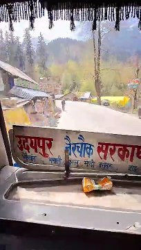 Unbelievable Views! Manali to Sissu Bus Ride via Atal Tunnel 🏔️ | Scenic Mountain Journey