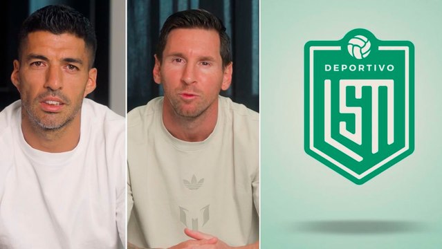 Messi se une al proyecto de Deportivo LSM de Luis Suárez y así lo presumen en redes