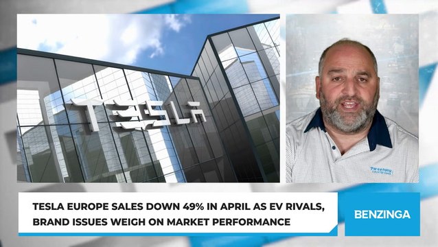 Tesla Europe Sales Down 49% in April as EV Rivals, Brand Issues Weigh on Market Performance