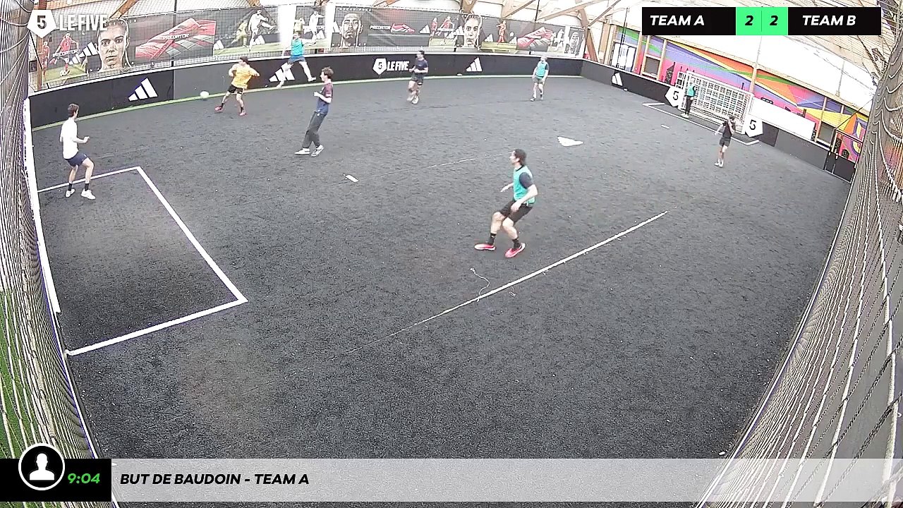 But de Baudoin - Team A