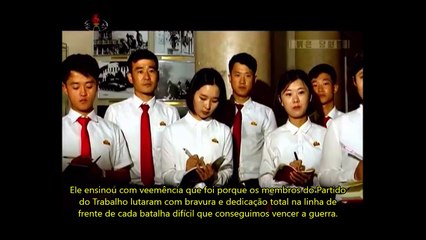 Parte final de um documentário sobre os Heróis da República