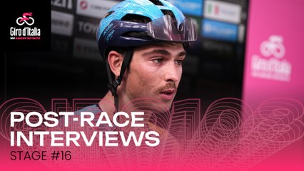 Giro d'Italia 2025 Stage 16 Post-Race Interviews 🎙️