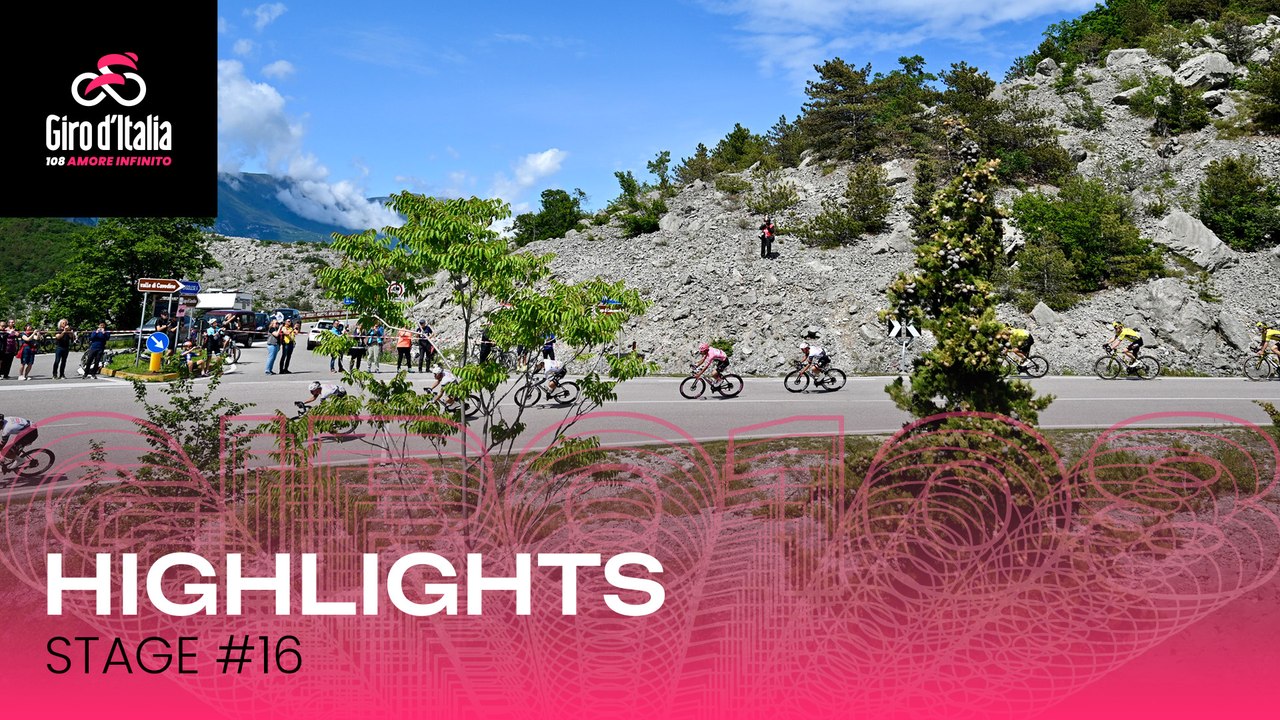 Giro d'Italia 2025 | Stage 16: Highlights