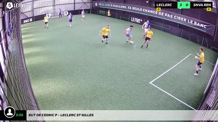 But de Cedric P - Leclerc St Gilles