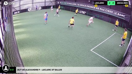 But de Alexandre F - Leclerc St Gilles