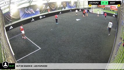 But de Simon B - Les Pupuces