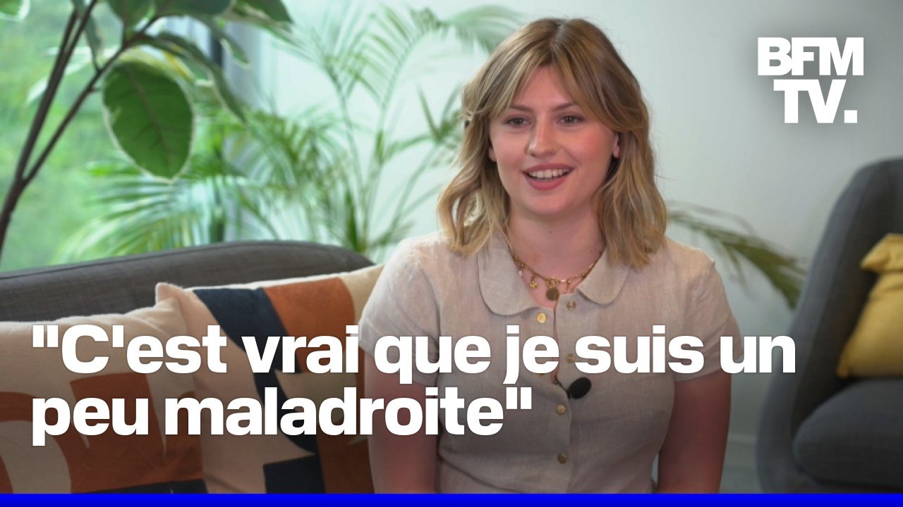 "Je suis maladroite": Marine, gagnante de la "Star Ac", raconte l'histoire de son nouveau single "Cœur maladroit"