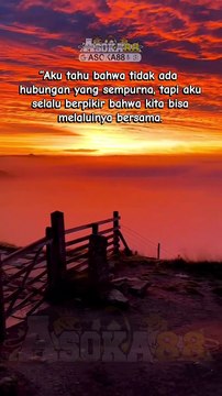✨“Aku tahu bahwa tidak ada hubungan yang sempurna, tapi aku selalu berpikir bahwa kita bisa melaluinya bersama.☁✨