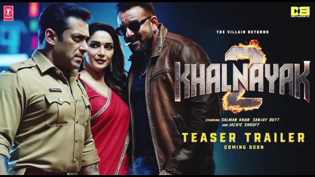 KHALNAYAK - Part 2 : Trailer | Sanjay Dutt, Salman Khan, Madhuri Dixit | Subhash Ghai | T-series 2025