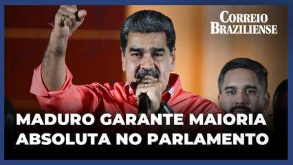 Partido de Maduro garante maioria absoluta no Parlamento