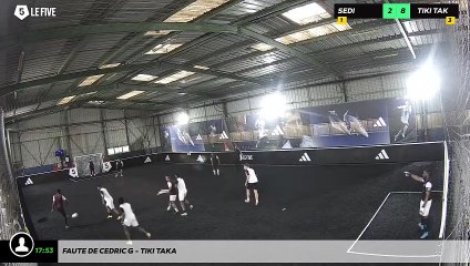 Faute de Cedric G - Tiki Taka