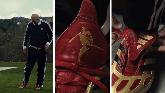Adidas lanza de nuevo los icónicos Predator Precision 2000 de Zinedine Zidane y él mismo lo presume