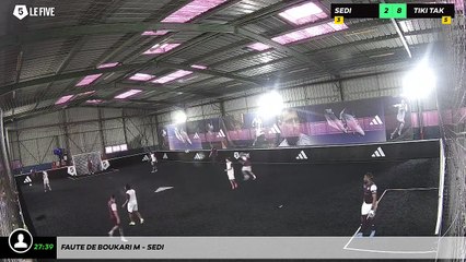 Faute de Boukari M - Sedi