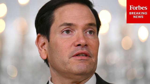 Marco Rubio Offers Praise For Mexico's Government In Efforts To Combat Cartel Drug Trafficking