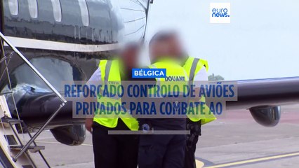 Bélgica reforça controlo de aviões privados na luta contra contrabando