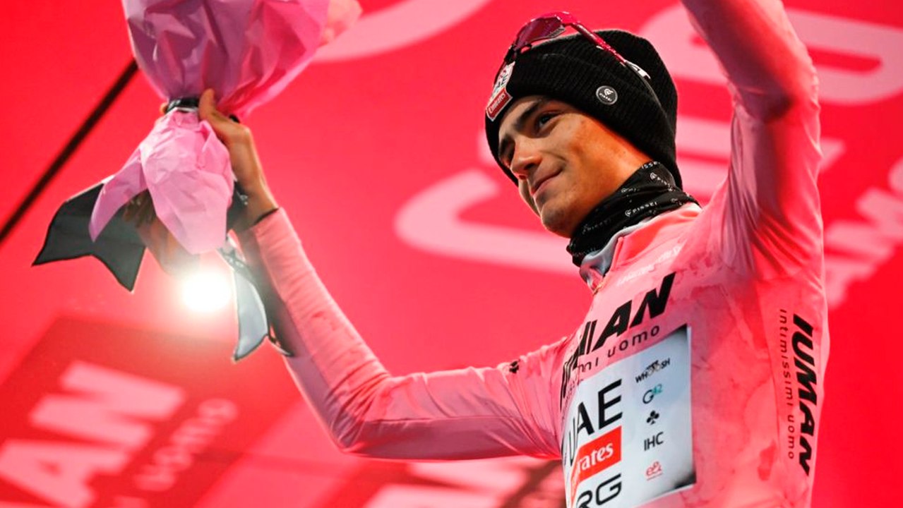 Isaac del Toro y su sorpresa ante el liderato en el Giro de Italia: "Hasta hoy me di cuenta"