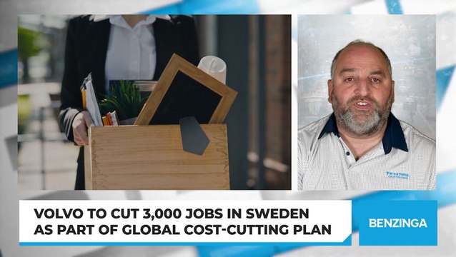 Volvo To Cut 3,000 Jobs In Sweden As Part Of Global Cost-Cutting Plan
