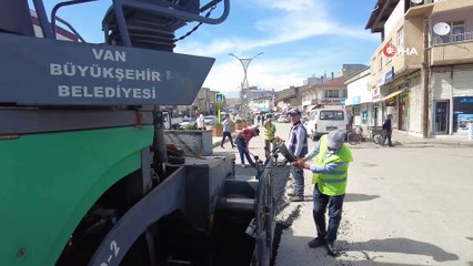 Van'da asfalt çalışmaları başladı! İlk durak belli oldu