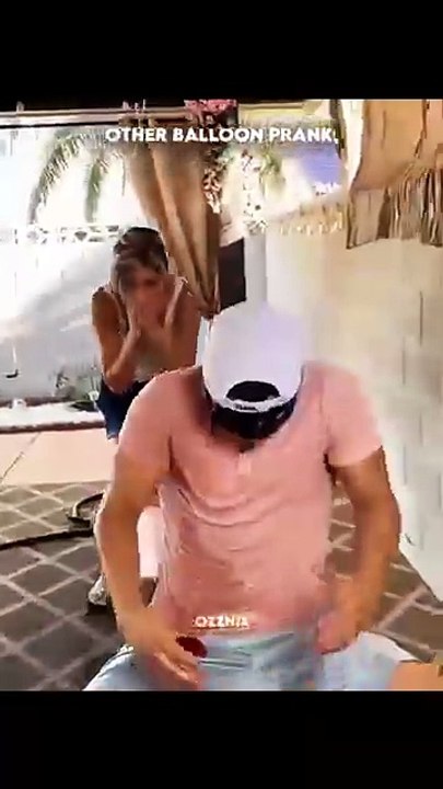 Balloon Prank 🤣🤣🤣