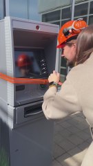 How I rescued a cat stuck in an ATM