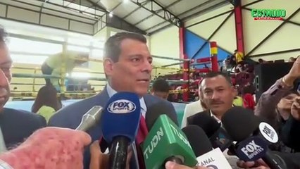 Mauricio Sulaimán inaugura en Chalco el gimnasio que forjará campeones y cambiará vidas