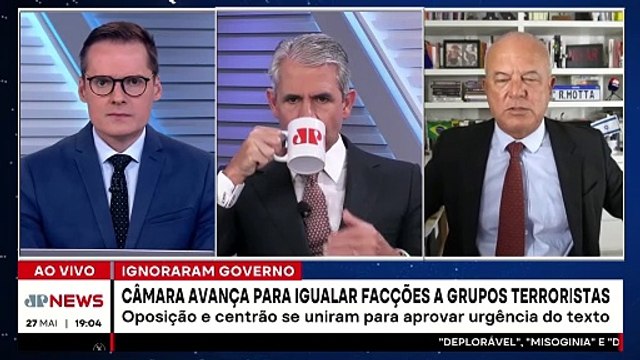 Motta elogia PL que iguala facções a terroristas: “Governo precisa explicar por que é contra”