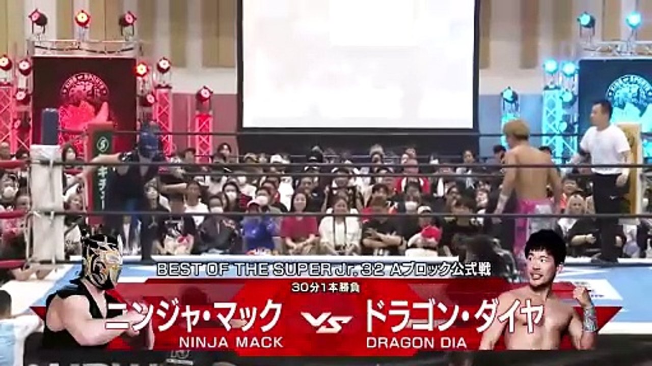 Dragon Dia vs. Ninja Mack - Best Of The Super Junior 32 Block A Match: NJPW Best Of The Super Junior 32 Day 11 (5/27/2025)