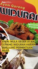 Awal Mula Geger Ayam Goreng Widuran Haram Berujung Permintaan Maaf