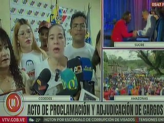 Cojedes | CNE realizó acto de proclamación y adjudicación de cargos a ganadores del 25-M