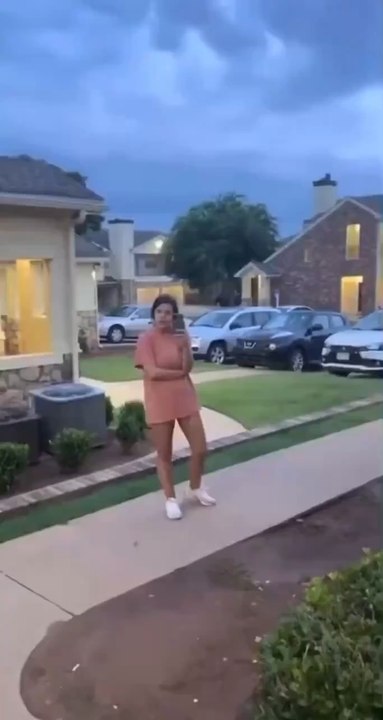 Woman harasses her neighbor, claiming she feels threatened by him